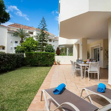 Apartment Hacienda Playa Elviria 300 M Playa,jardin , 2 Hab ,marbella