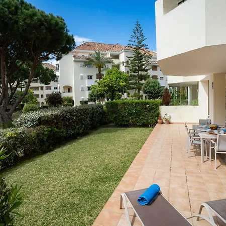 Apartment Hacienda Playa Elviria 300 M Playa,jardin , 2 Hab ,marbella *