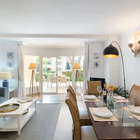 Hacienda Playa Elviria 300 M Playa,jardin , 2 Hab ,marbella *