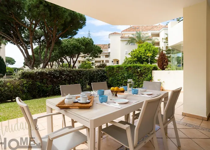 Hacienda Playa Elviria 300 M Playa,jardin , 2 Hab ,marbella *