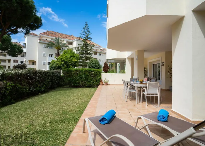 Apartament Hacienda Playa Elviria 300 M Playa,jardin , 2 Hab ,marbella