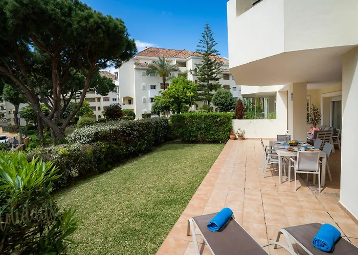 Apartament Hacienda Playa Elviria 300 M Playa,jardin , 2 Hab ,marbella *