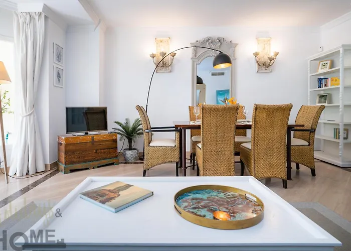 Hacienda Playa Elviria 300 M Playa,jardin , 2 Hab ,marbella