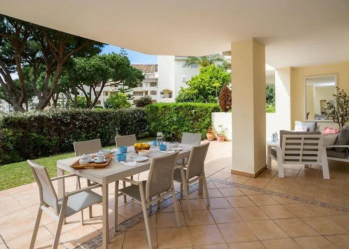 アパート Hacienda Playa Elviria 300 M Playa,jardin , 2 Hab ,marbella マルベーリャ