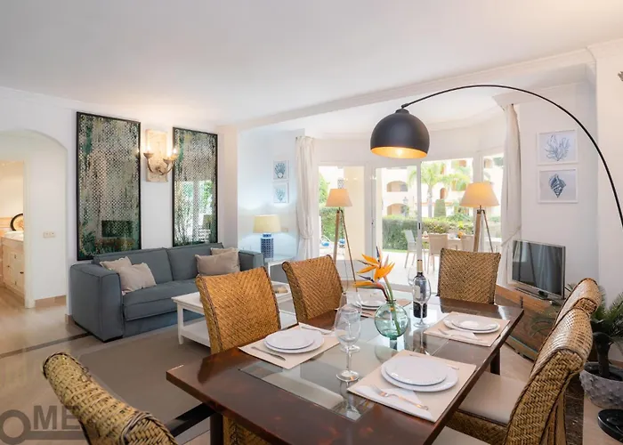 アパート Hacienda Playa Elviria 300 M Playa,jardin , 2 Hab ,marbella マルベーリャ